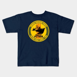 Mobile Riverine Force Mekong Delta Vietnam Kids T-Shirt